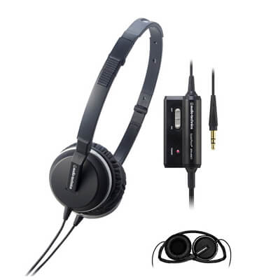 Audio-Technica Active Noise Cancelling Headphone (ATH-ANC1)