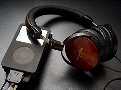  Audio-Technica Wooden Headphone (ATH-ESW9A)