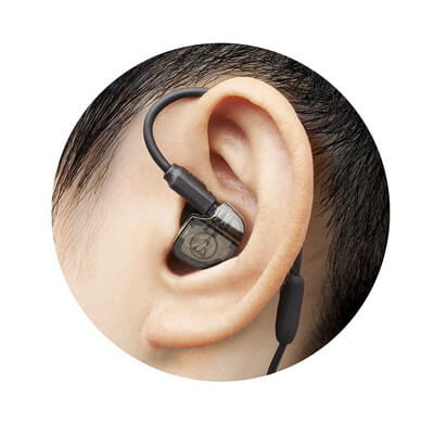 Audio-Technica In-Ear Headset Single Driver (ATH-IM01)