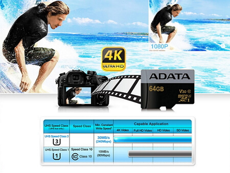 Adata Premier Pro microSDHC Class 10