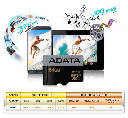 Adata Premier Pro microSDHC Class 10