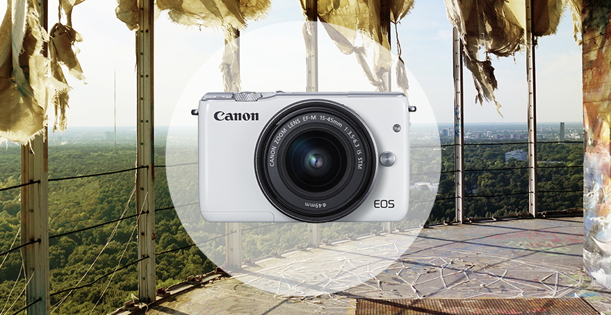 Canon EOS M10 With Lens 15-45IS