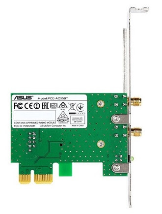 Asus Wireless-AC1200 Bluetooth 4.2 (PCE-AC55BT)