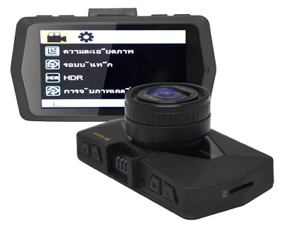 Proof กล้องติดรถยนต์ Super HD With GPS (PF510)