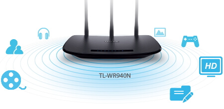 TP-Link 450Mbps Wireless N Router