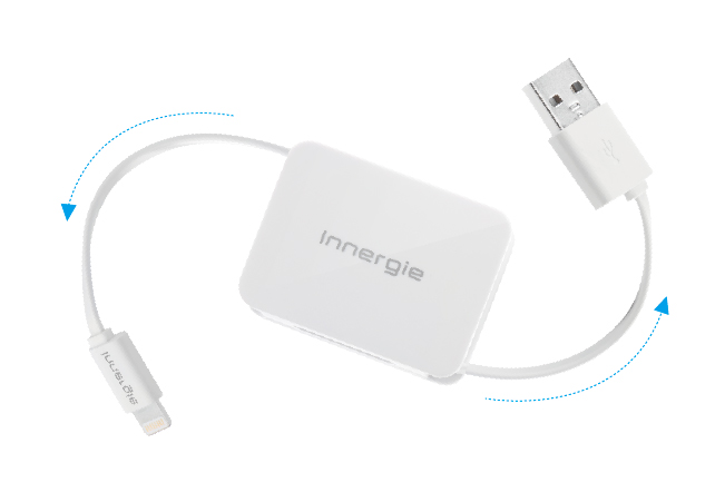 Innergie MagiCable Retrac with Lightning Connector