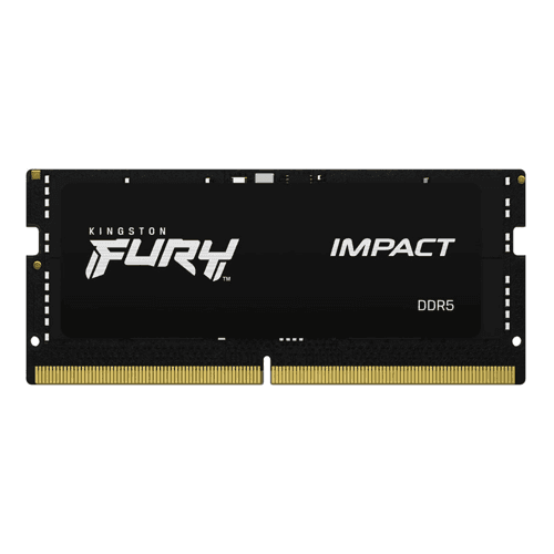 Kingston FURY Impact Black DDR5 4800MT/s CL38: แรมโน๊ตบุ๊ค 8GB ประสิทธิภาพสูงสำหรับการอัปเกรด