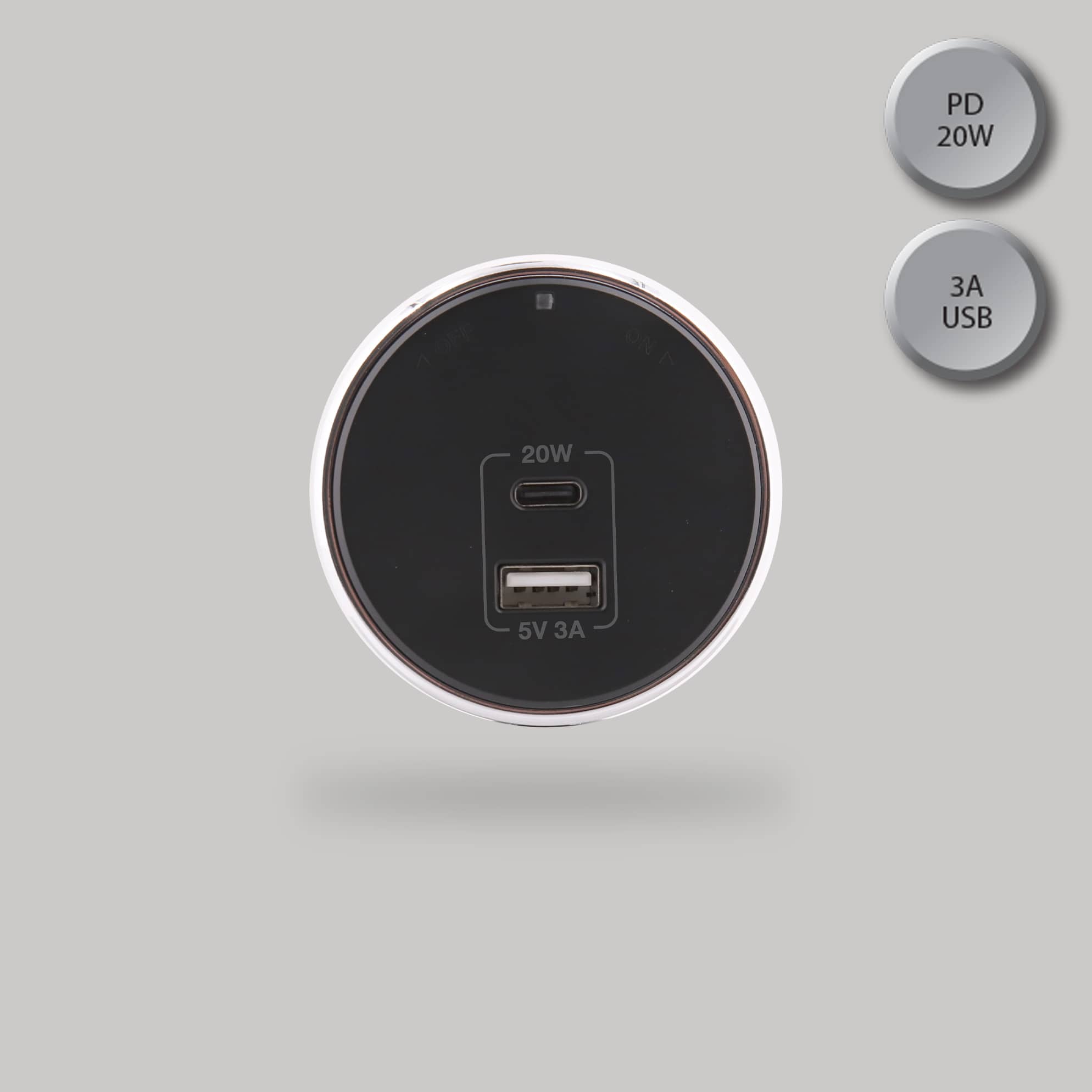 เต้ารับ Power Track 1C + 1USB A PD20W: รีวิวและเปรียบเทียบ