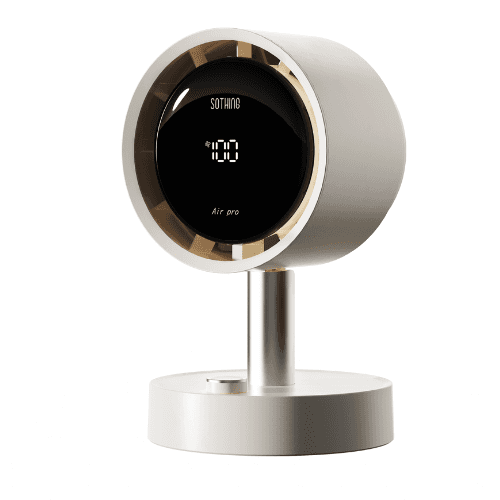 พัดลมตั้งโต๊ะ Fan Table Fan Air Pro 2000mAh (พร้อมฟิลเตอร์): รีวิวและสเปค