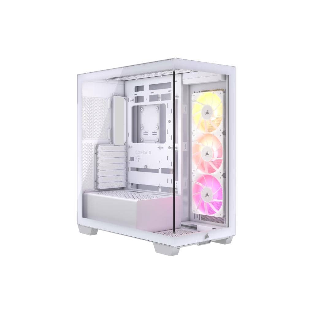 รีวิว Corsair 3500X RGB เคสคอมพิวเตอร์ Mid-Tower สีขาว กระจกนิรภัย จัดสายง่าย พร้อมลุย