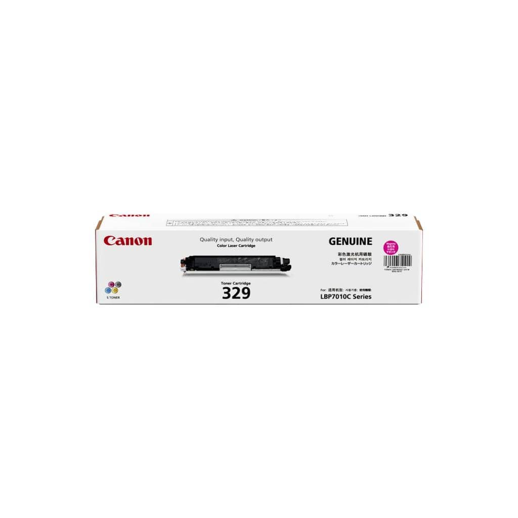 รีวิว Canon Toner Cartridge 329M สีชมพู (Magenta) หมึกแท้สำหรับ LBP7018C ให้งานพิมพ์สีสด คมชัด คุ้มค่า