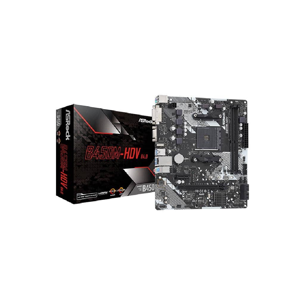 รีวิว ASRock B450M-HDV R4.0: เมนบอร์ดคุ้มค่า สำหรับ AMD Ryzen 5000 Series และผู้เริ่มต้นประกอบคอม