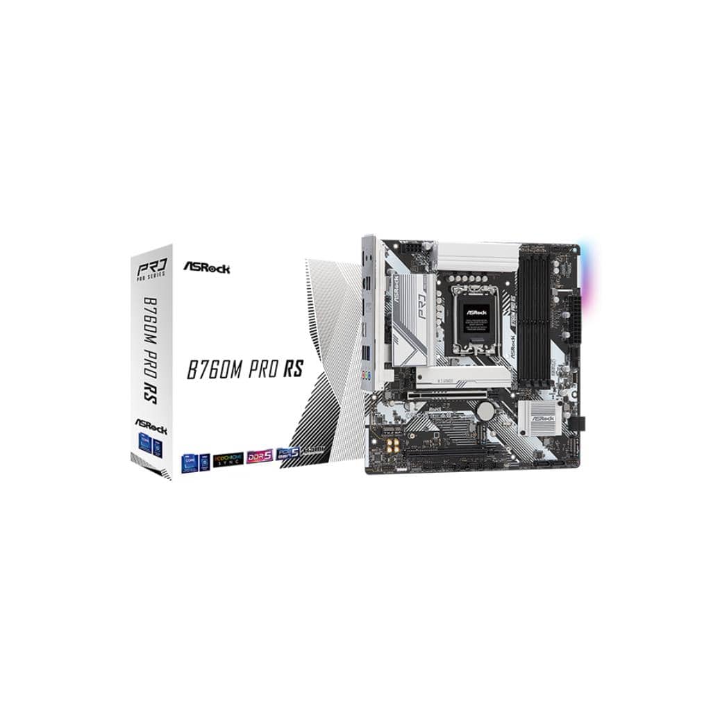 รีวิว ASRock B760M-PRO-RS เมนบอร์ด Micro ATX สุดคุ้ม สำหรับ Intel Gen 12-14 (DDR4/DDR5)