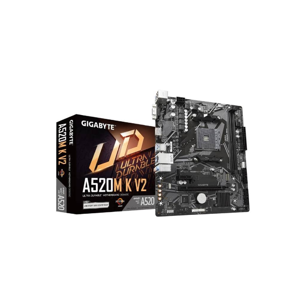 รีวิว GIGABYTE A520M K V2 REV1.1: เมนบอร์ดคุ้มค่าสำหรับชาว Ryzen งบประหยัด