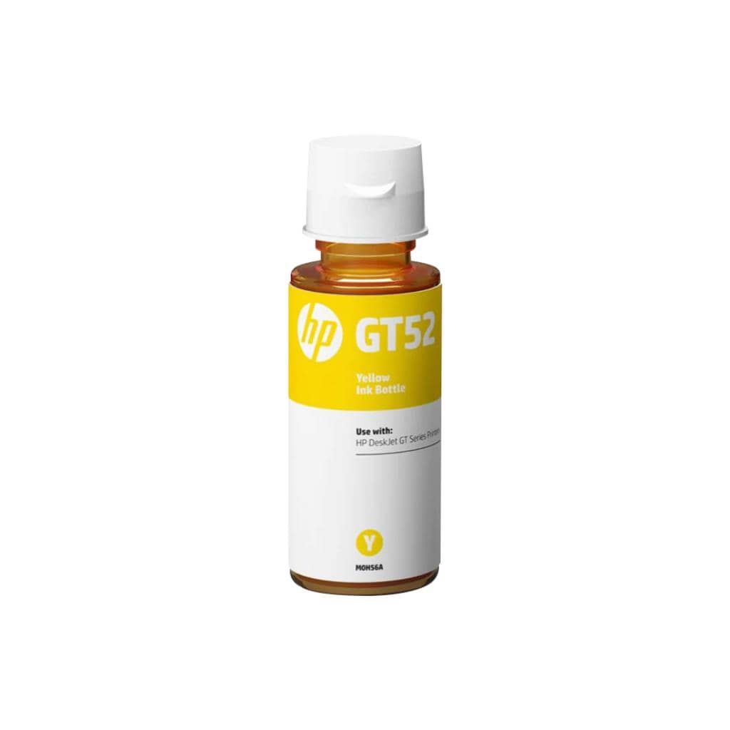 รีวิวหมึกพิมพ์ HP GT52 Yellow ขวดแท้: สีเหลืองสดใส คุณภาพการพิมพ์ที่วางใจได้สำหรับ HP Smart Tank