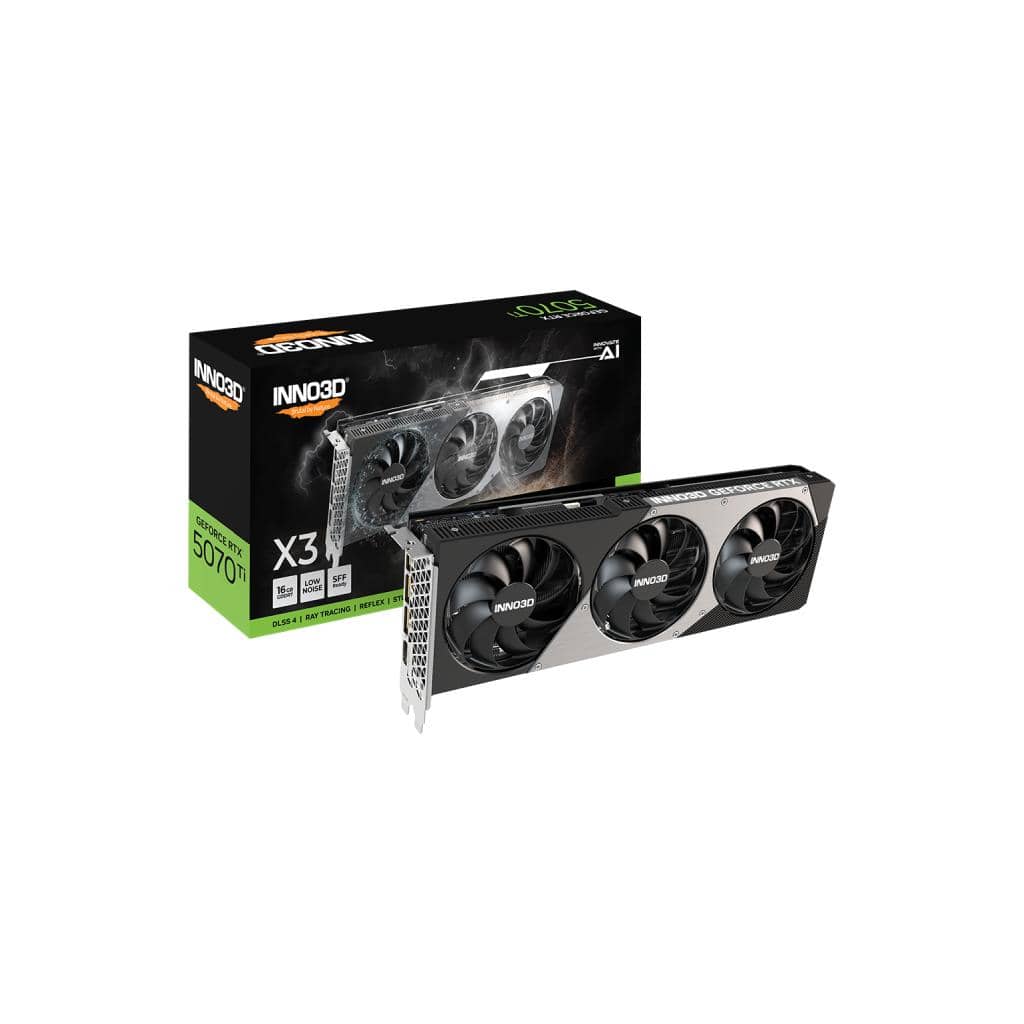 รีวิว INNO3D GeForce RTX 5070 Ti X3 16GB GDDR7 การ์ดจอแห่งอนาคตสำหรับเกมเมอร์ตัวจริง
