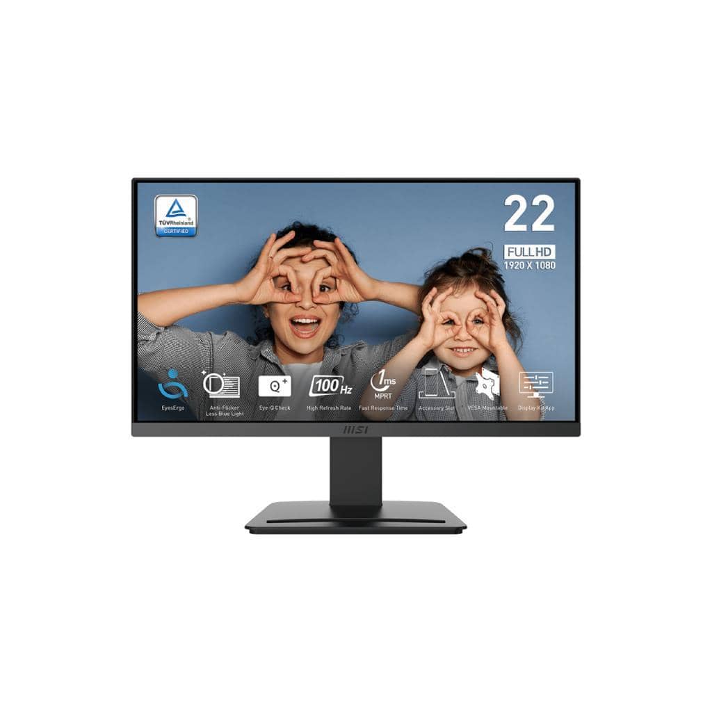 รีวิว MSI PRO MP225V จอมอนิเตอร์ 21.45 นิ้ว 100Hz สำหรับทำงานและธุรกิจ ประหยัดพลังงาน ถนอมสายตา