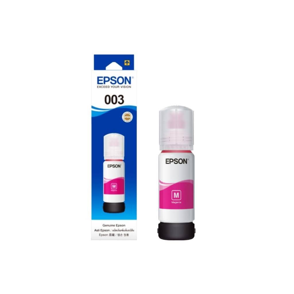รีวิว EPSON INK BOTTLE T00V300 (M) หมึกแท้สำหรับ Epson L3110/L3150 ประหยัด คุ้มค่า คุณภาพสูง