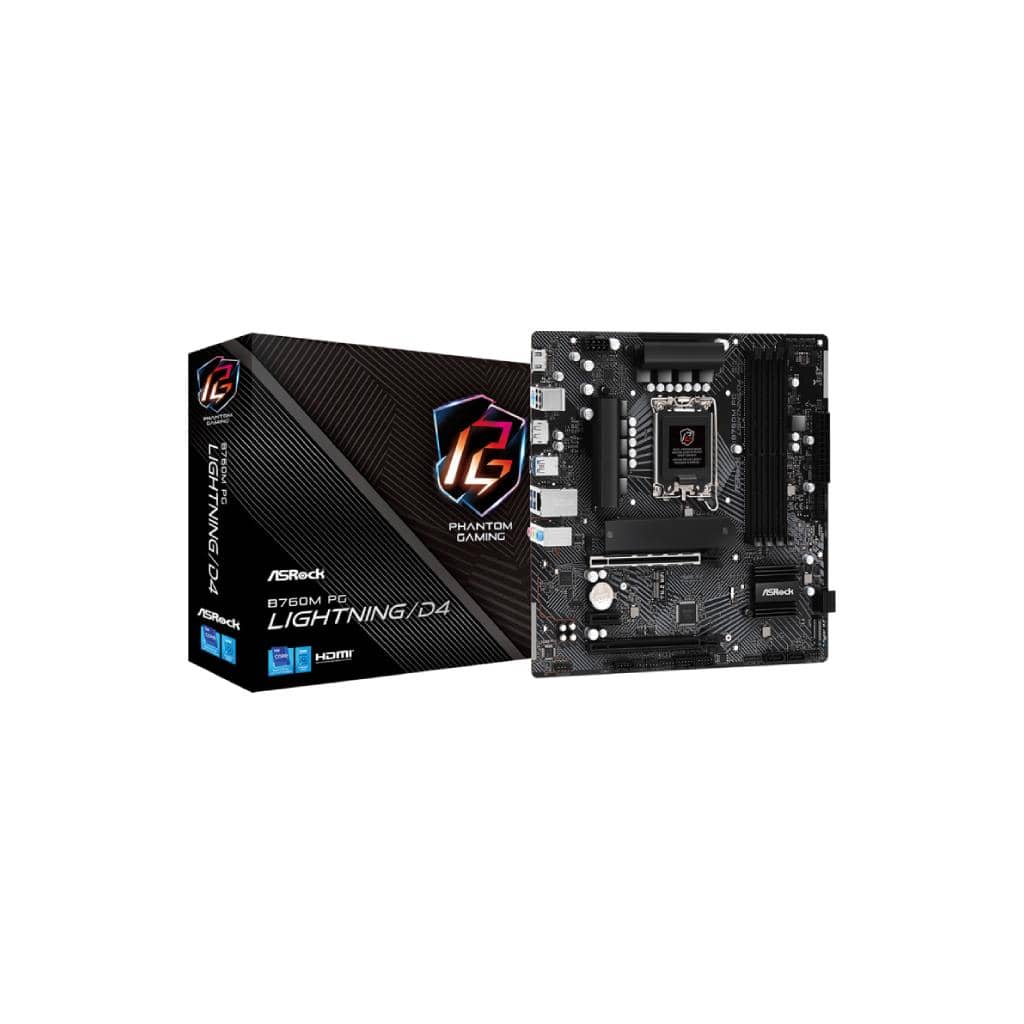 รีวิวเมนบอร์ด ASRock B760M PG Lightning/D4: คุ้มค่า พร้อมลุยทุกเกมมิ่งในราคาเบาๆ