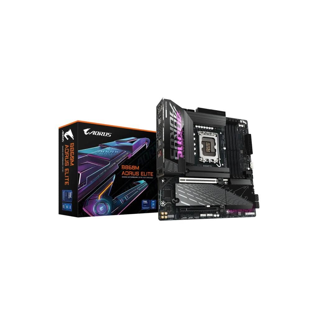รีวิว INTEL B860M AORUS ELITE 1.0: เมนบอร์ด Micro-ATX คู่ใจ สำหรับการเล่นเกมและทำงานยุคใหม่