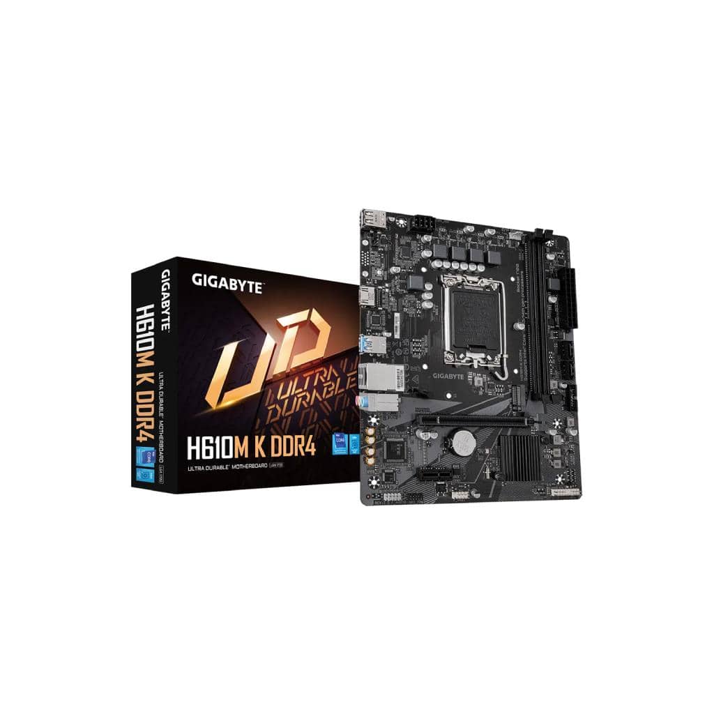 รีวิว GIGABYTE H610M K DDR4 (REV 2.0): เมนบอร์ดเริ่มต้นสำหรับ Intel Gen 12-13 ที่คุ้มค่า