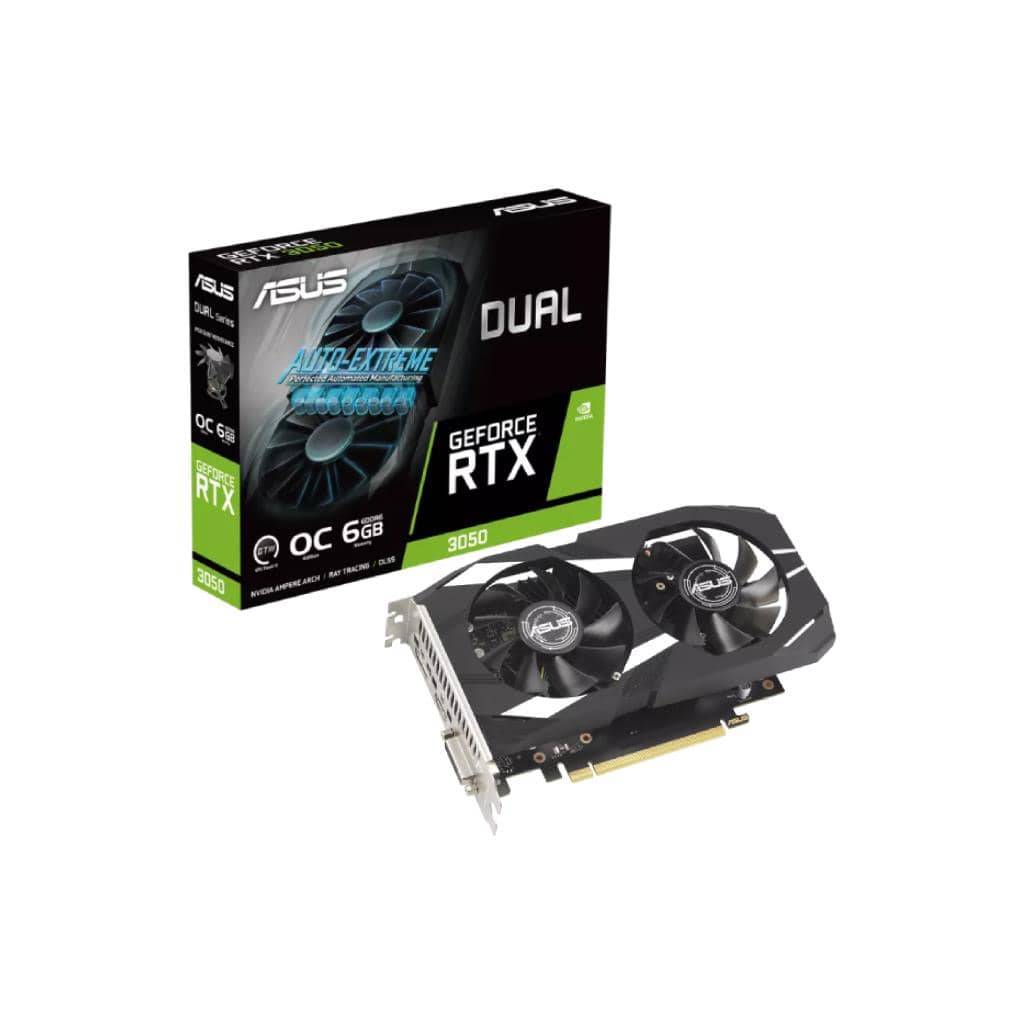 รีวิว ASUS Dual GeForce RTX 3050 OC Edition 6GB: การ์ดจอรุ่นใหม่ สำหรับเกมเมอร์งบประหยัด