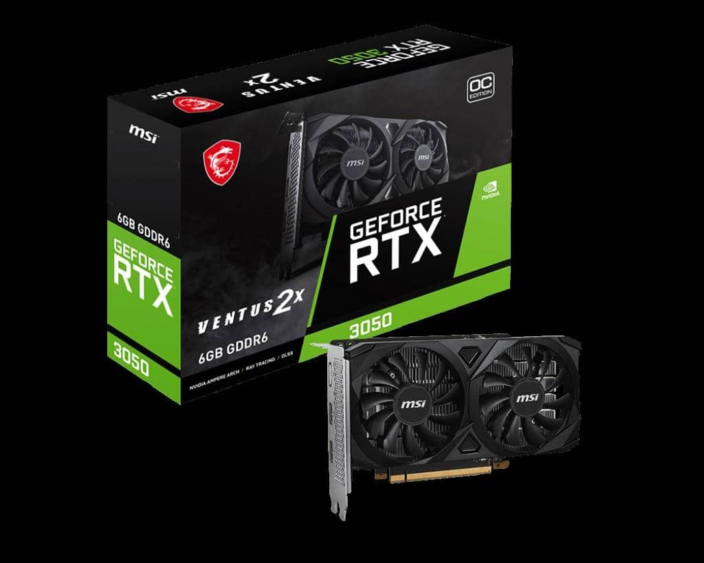 รีวิว GeForce RTX 3050 VENTUS 2X E 6G OC: การ์ดจอสำหรับเกมเมอร์งบประหยัด ประสิทธิภาพคุ้มค่า
