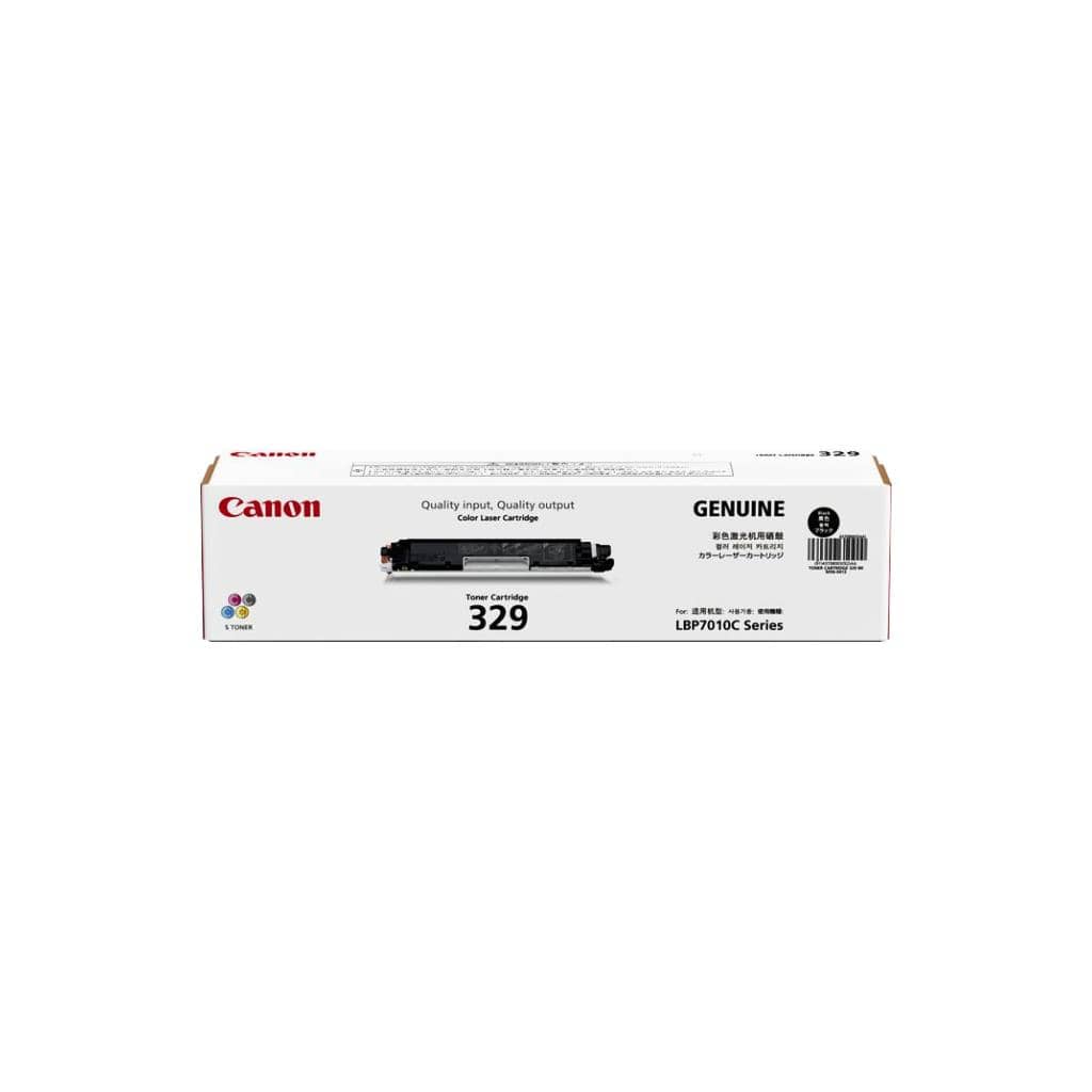 รีวิว Canon Toner Cartridge 329BK: หมึกพิมพ์สีดำคุณภาพสูงสำหรับ Canon LBP7018C