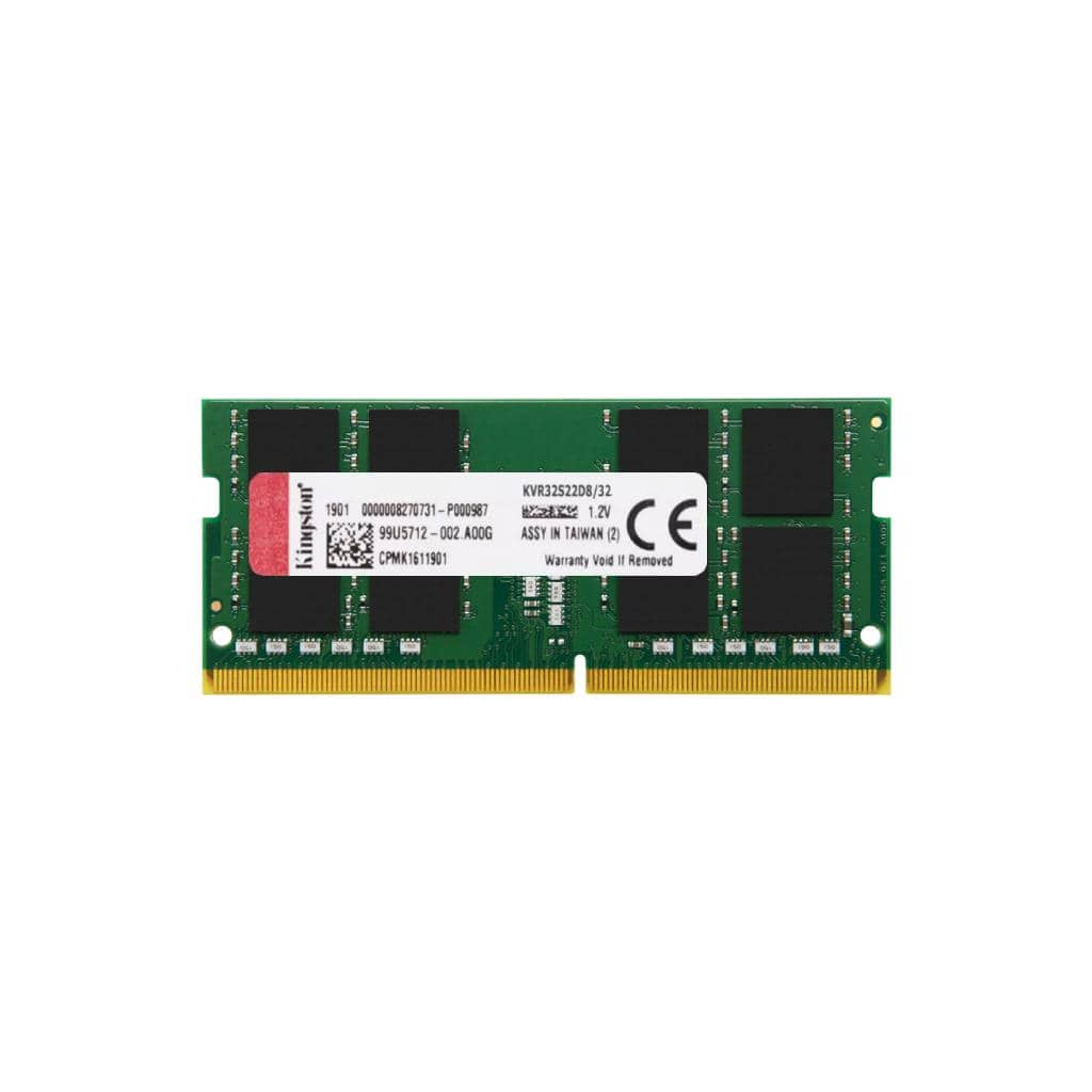 อัพเกรดแรมโน๊ตบุ๊คให้แรงเต็มพิกัด: รีวิว Kingston ValueRAM KVR32S22D8/32 ขนาด 32GB DDR4 3200MHz