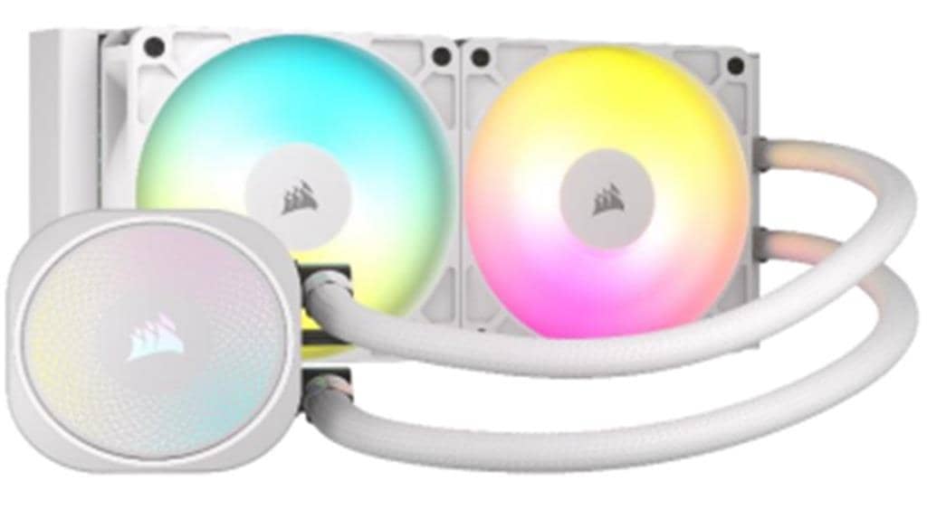 NAUTILUS RS ARGB AIO White 240mm: สุดยอดชุดน้ำปิด Corsair iCUE H100i ELITE CAPELLIX White เพื่อการระบายความร้อน CPU ประสิทธิภาพสูง