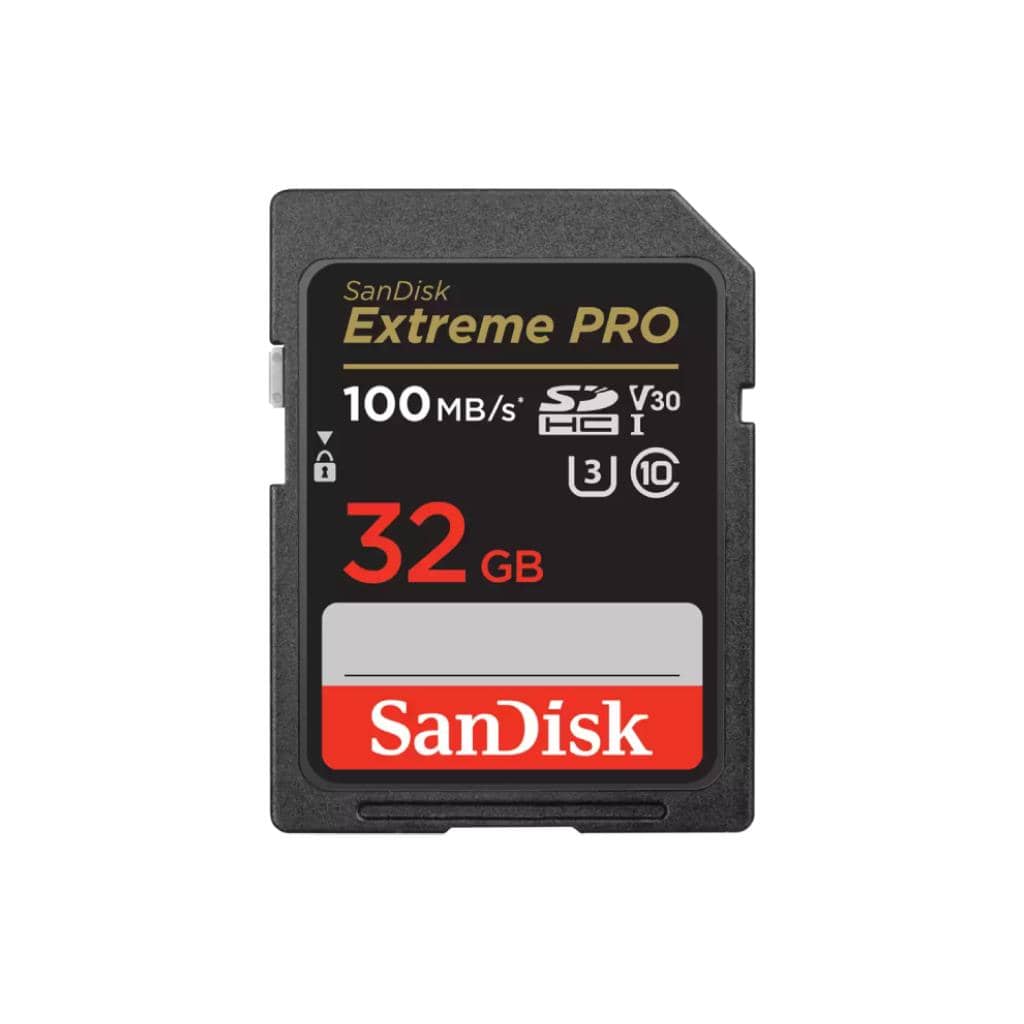SanDisk Extreme Pro SD Card 32GB: เมมโมรี่การ์ดความเร็วสูงสำหรับการถ่ายภาพและวิดีโอ 4K