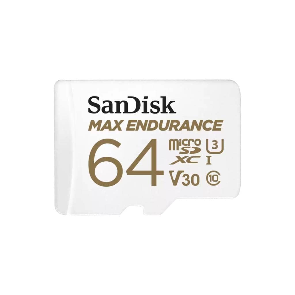 SanDisk MAX ENDURANCE microSDXC 64GB: สุดยอดการ์ดที่ออกแบบมาเพื่อการบันทึกต่อเนื่อง 30,000 ชั่วโมง สำหรับกล้องวงจรปิดและกล้องติดรถยนต์