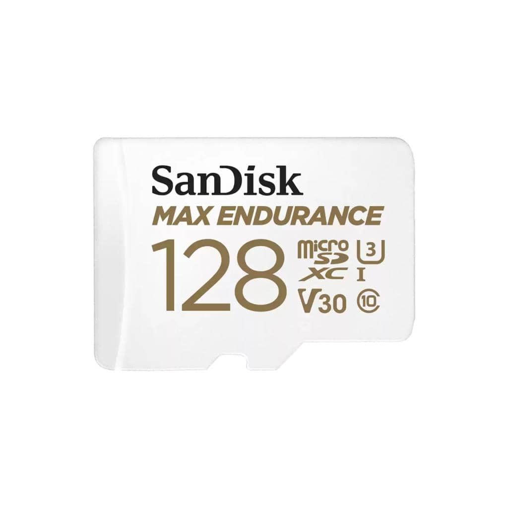 SanDisk MAX ENDURANCE microSDXC 128GB: การ์ดบันทึกต่อเนื่องที่ทนทานสูงสุด 60,000 ชั่วโมง พร้อมประกัน 10 ปี