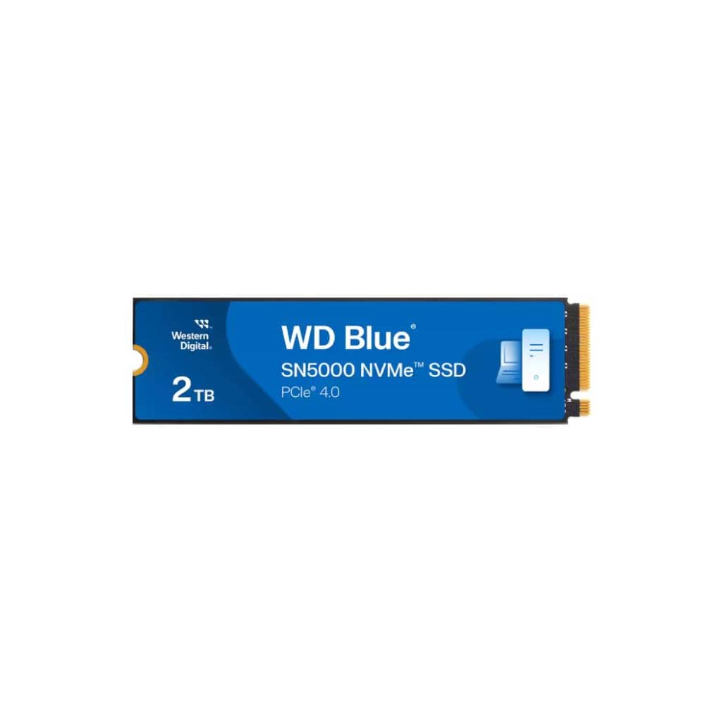WD SSD Blue SN5000 2TB M.2 PCIe NVMe Gen4: อัปเกรดความเร็วระดับพรีเมียม สู่ประสบการณ์คอมพิวเตอร์ที่เหนือกว่า