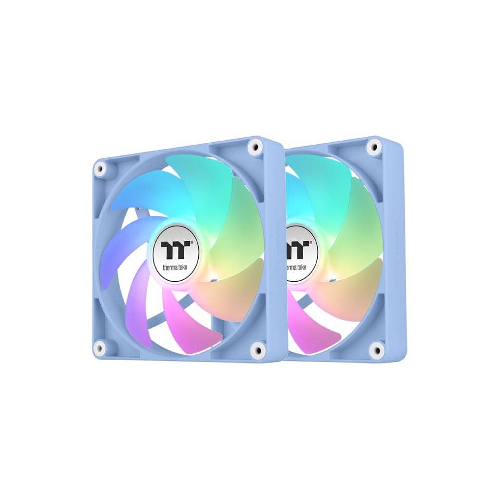 รีวิวพัดลมระบายความร้อน CT140 ARGB Sync (Hydrangea Blue) 2 ตัวสุดคุ้ม: เย็น เงียบ พร้อมไฟ ARGB สวยงาม
