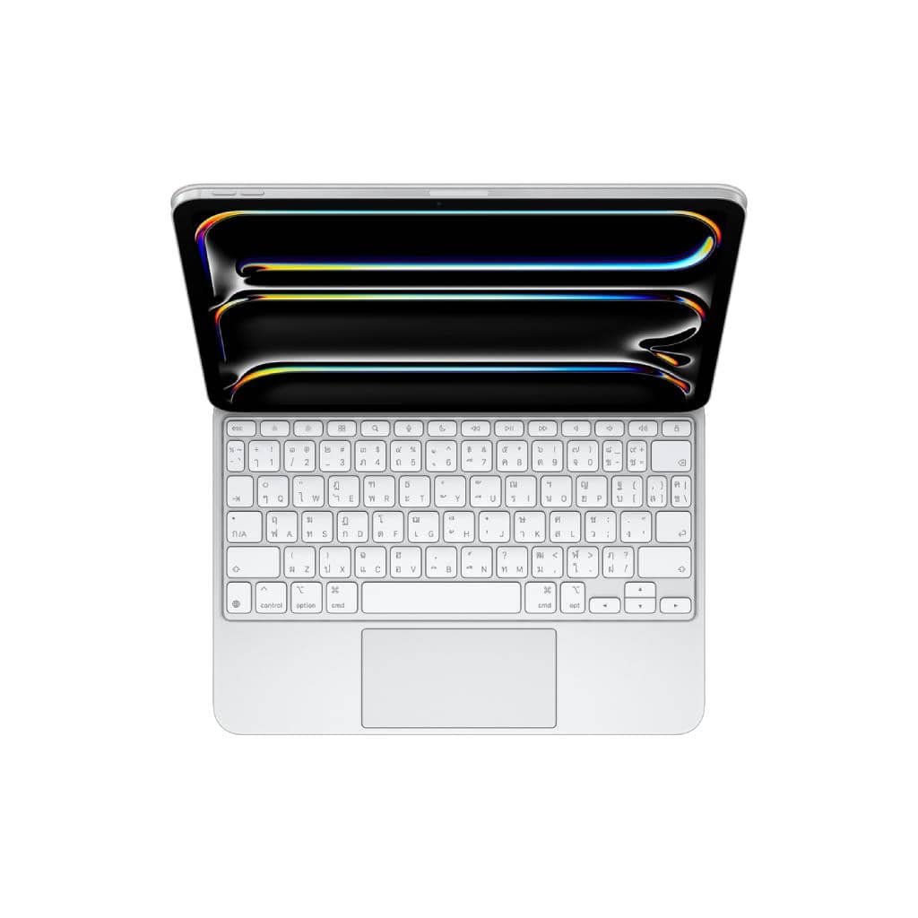 รีวิว Magic Keyboard สำหรับ iPad Pro 11 นิ้ว (M4) - คีย์บอร์ดไทย สีขาว: อัปเกรดประสบการณ์ใช้งานสู่มือโปร
