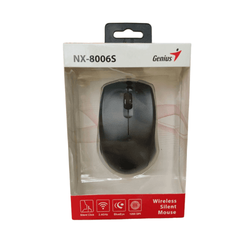 เมาส์ไร้สาย Genius NX-8006S Wireless Silent Mouse: เมาส์เงียบระดับพรีเมียม