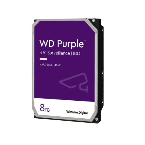 HDD WD 8TB AV PURPLE (WD85PURZ) รีวิว: ความจุสูงสุดสำหรับ CCTV