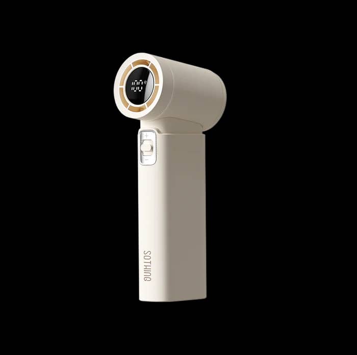 พัดลมมือถือมอเตอร์แรง บอกลาความร้อนระอุด้วย Fan High Speed Handheld Fan Engine Slim