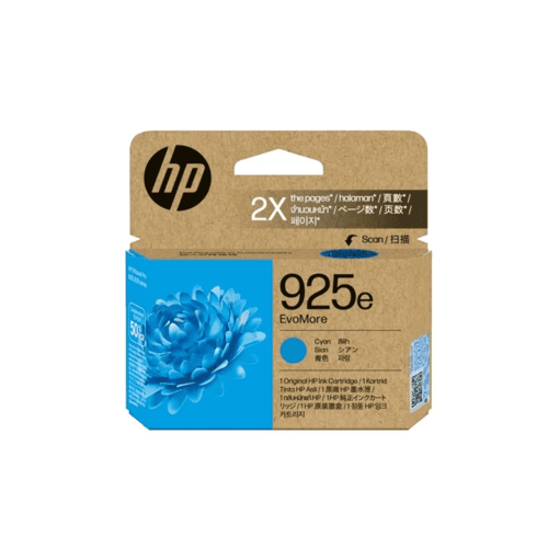 INK CARTRIDGE HPI 4K0W0PA รีวิว หมึกพิมพ์ HP 925e EvoMore Cyan Original