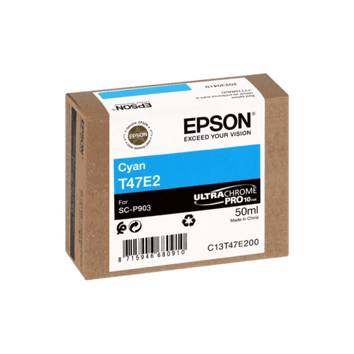 INK CARTRIDGE EPSON T47E200 SC-P903 CYAN IC 50ML รีวิว