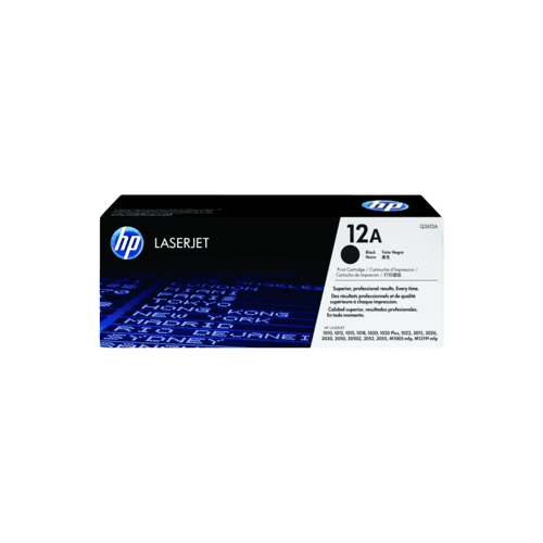 TONER HPI HP TONER #12A สำหรับเครื่องพิมพ์เลเซอร์ HP LaserJet รุ่น LJ1010 Series
