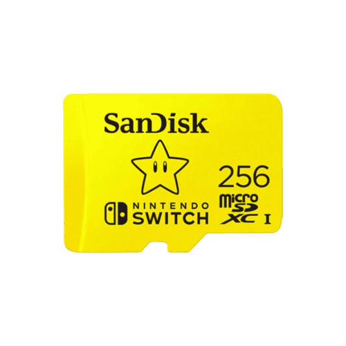 SanDisk microSDXC SQXAO 256GB:  การ์ดความจำ Nintendo Switch ที่ดีที่สุด?
