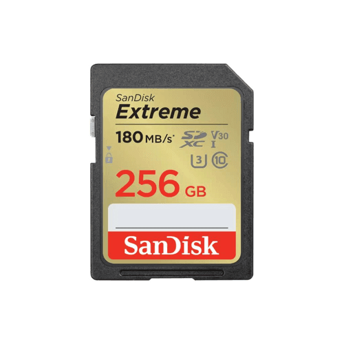 SD Card SanDisk Extreme SDXVV 256GB: ความเร็วสูงสุด ประสิทธิภาพเหนือกว่า