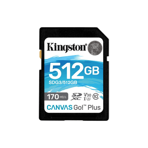 Kingston Canvas Go! Plus SD Card 512GB: รีวิวเมมโมรี่การ์ดคุณภาพสูงสำหรับการบันทึกวิดีโอ 4K