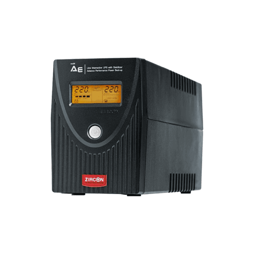UPS ZIRCON AE_1000VA/550W: สารพัดฟังก์ชั่น พร้อมปกป้องระบบคอมพิวเตอร์ของคุณ