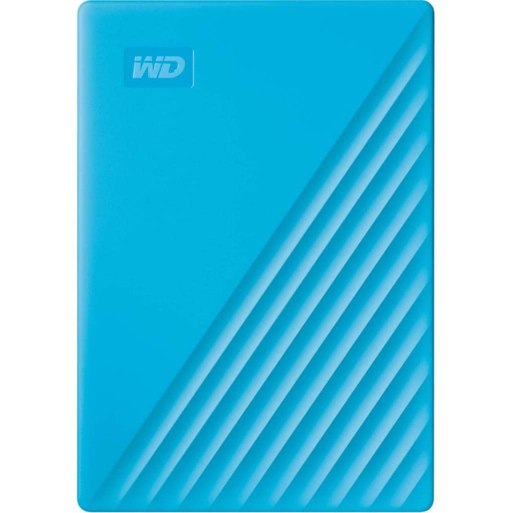 WD My Passport 6TB สีน้ำเงิน: รีวิวฮาร์ดดิสก์พกพา ความจุสูง ปลอดภัย สำหรับสายทำงานและครีเอเตอร์