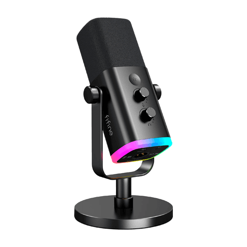 รีวิว AM8 USB Dynamic Mic พร้อมขาตั้ง RGB: ไมโครโฟนสำหรับสตรีมมิ่งและเกมเมอร์ตัวจริง