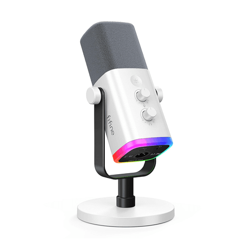 รีวิว AM8W USB Dynamic Microphone ไมค์คอนเดนเซอร์ สตรีมมิ่ง พร้อมไฟ RGB สวยครบจบในตัวเดียว