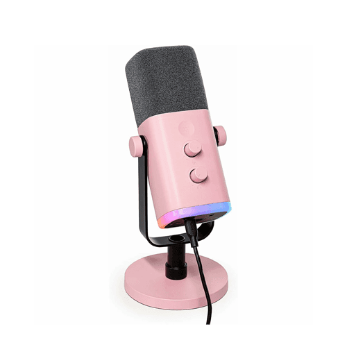 รีวิว AM8P USB Dynamic Mic: ไมโครโฟนไดนามิกพร้อมขาตั้ง RGB สำหรับสตรีมเมอร์และเกมเมอร์